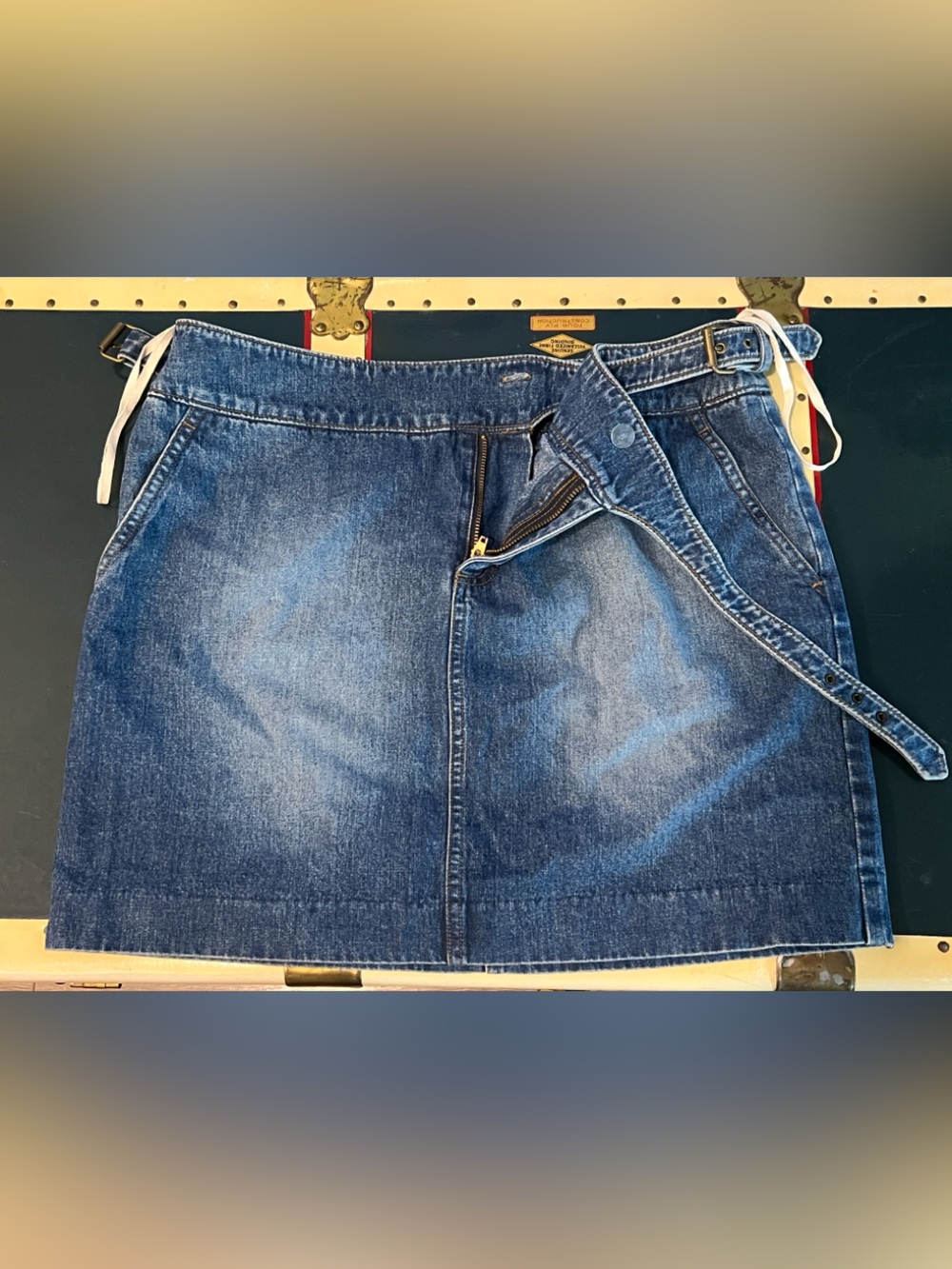 Ralph Ralph Lauren Denim Jean Mini Skirt